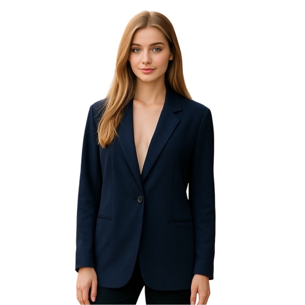 Boston Proper Midnight Blue Suit Jacket